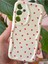 Samsung Galaxy S24 Plus / S25 Plus Kılıf Kamera Korumalı Dalga Kenarlı Kırmızı Kalp Desenli Silikon Kapak 1