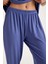 Dream Gri Mavi Viskon Kumaş Pijama Takım 5