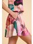 Paradise Sklamen Ultra Hafif Viskon Ipeksi Şortlu Pijama Set 3