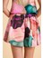 Paradise Sklamen Ultra Hafif Viskon Ipeksi Şortlu Pijama Set 4