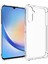 Samsung Galaxy A05S Kılıf Crystal Sert Pc Antishock Darbe Emici Kenar Şeffaf Silikon Kapak 1