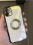 Apple iPhone 11 Kılıf Logo Gösteren Parlak Kenarlı Kamera Lens Korumalı Şeffaf Omega Silikon Kapak 7