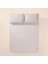 %100 Pamuk Percale Lastikli Çarşaf 180X200 cm Gri - Pure Serisi 1