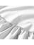 %100 Pamuk Percale Lastikli Çarşaf 120X200 cm Beyaz - Pure Serisi 3