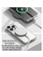 Apple iPhone 16 Pro Kılıf Magsafe Wireless Kablosuz Şarj Destekli Sert Şeffaf Darbe Emici Kapak 8