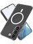 Samsung Galaxy S23 Kılıf Kamera Çıkıntılı Magsafe Wireless Şarj Sert Şeffaf Darbe Emici Kapak 5