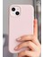 iPhone 13 - 14 - 15 Kılıf İçi Kadife Lansman Renkli Yumuşak Silikon Kapak 3