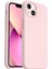 iPhone 13 - 14 - 15 Kılıf İçi Kadife Lansman Renkli Yumuşak Silikon Kapak 4