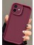 Samsung Galaxy A06 Uyumlu Kılıf Kamera Korumalı Yumuşak Dokulu Darbe Emici Bordo Silikon Kapak 1