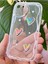 Apple iPhone 7/8/se 2020 2022 Kılıf 3D Kalpli Inci Tasarımlı Desenli Kamera Korumalı Silikon Kapak 2