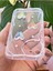 Apple iPhone 7/8/se 2020 2022 Kılıf 3D Kalpli Inci Tasarımlı Desenli Kamera Korumalı Silikon Kapak 4