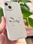 Apple iPhone 15 Uyumlu Kılıf Aynalı Gümüş 3D Fiyonk Desenli Darbe Emici Silikon Kapak 6