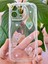 Apple iPhone 13 Pro Kılıf 3D Kalpli Inci Tasarımlı Desenli Kamera Korumalı Şeffaf Silikon Kapak 6
