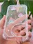 Apple iPhone 13 Pro Kılıf 3D Kalpli Inci Tasarımlı Desenli Kamera Korumalı Şeffaf Silikon Kapak 8