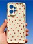 Xiaomi Redmi Note 12 4g Kılıf Kamera Korumalı Dalga Kenarlı Kırmızı Kalp Desenli Silikon Kapak 7