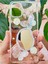 Samsung Galaxy A21S Kılıf 3D Kelebek Gül Desenli Aynalı Simli Şeffaf Tasarımlı Silikon Kapak 2