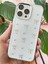 Apple iPhone 15 Pro Kılıf Fiyonk Desenli Şeffaf Simli Gümüş Kamera Çıkıntılı Parlak Kapak 5