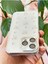 Apple iPhone 15 Pro Kılıf Fiyonk Desenli Şeffaf Simli Gümüş Kamera Çıkıntılı Parlak Kapak 6
