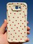 Samsung Galaxy J7 Prime Kılıf Kamera Korumalı Dalga Kenarlı Kırmızı Kalp Desenli Silikon Kapak 7