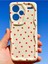 Xiaomi Redmi Note 13 Pro Plus Kılıf Kamera Korumalı Dalga Kenarlı Kırmızı Kalp Desenli Silikon Kapak 7