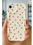 Apple iPhone 7/8/se 2020 2022 Kılıf Kamera Korumalı Dalga Kenarlı Kırmızı Kalp Desenli Silikon Kapak 1
