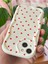 Apple iPhone 14 Uyumlu Kılıf Kamera Korumalı Dalga Kenarlı Kırmızı Kalp Desenli Silikon Kapak 6