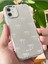 Apple iPhone 11 Uyumlu Kılıf Aynalı Bow Girl Fiyonk Desenli Darbe Emici Silikon Kapak 5