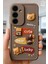 Samsung Galaxy A35 Uyumlu Kılıf Tasarımlı Desenli Kamera Korumalı Ayıcık Kahve Renkli Yumuşak Silikon Kapak 1