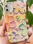 Apple iPhone 11 Kılıf Renk Değiştiren Taşlı Kamera Lens Korumalı Pembe Çiçek Desenli Darbe Emici Kapak 4