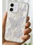 Apple iPhone 11 Uyumlu Kılıf Parlak Hologramlı Kelebek Desenli Darbe Emici Kamera Korumalı Renkli Silikon 4