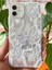 Apple iPhone 11 Uyumlu Kılıf Parlak Hologramlı Kelebek Desenli Darbe Emici Kamera Korumalı Renkli Silikon 6