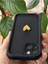 Apple iPhone 13 Kılıf 3D Kalp Tasarımlı Siyah Desenli Yumuşak Kamera Korumalı Silikon Kapak 5