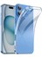 Apple iPhone 16 Plus Kılıf Kamera Korumalı Şeffaf Ultra Ince Esnek Renksiz Silikon Kapak 6