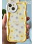 Apple iPhone 15 Plus Kılıf Tasarımlı Desenli Kamera Korumalı Papatya Çiçek Renkli Silikon Kapak 4