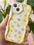 Apple iPhone 15 Plus Kılıf Tasarımlı Desenli Kamera Korumalı Papatya Çiçek Renkli Silikon Kapak 6