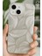 Apple iPhone 13/14 Uyumlu Kılıf Parlak Hologram Yaprak Desenli Darbe Emici Kamera Korumalı Silikon Kapak 1