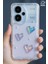 Xiaomi Redmi Note 13 Pro Plus Kılıf 3D Kalpli Inci Tasarımlı Desenli Kamera Korumalı Silikon Kapak 1