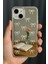 Apple iPhone 13 - 14 Uyumlu Kılıf Aynalı Bow Girl Fiyonk Desenli Darbe Emici Silikon Kapak 7