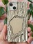 Apple iPhone 13/14 Uyumlu Kılıf Aynalı Dalga Tasarımlı Desenli Darbe Emici Kamera Korumalı Silikon Kapak 5