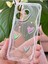 Xiaomi Redmi 13 4g Kılıf 3D Kalpli Inci Tasarımlı Desenli Kamera Korumalı Şeffaf Silikon Kapak 3