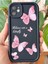 Apple iPhone 11 Kılıf Yumuşak Dokulu Kelebek Desenli Yumuşak Kamera Korumalı Silikon Kapak 2