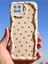 Oppo Reno 4 Lite Kılıf Kamera Korumalı Dalga Kenarlı Kırmızı Kalp Desenli Silikon Kapak 7