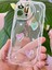 Apple iPhone 16 Pro Kılıf 3D Kalpli Inci Tasarımlı Desenli Kamera Korumalı Şeffaf Silikon Kapak 2