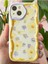 Apple iPhone 15 Uyumlu Kılıf Tasarımlı Desenli Kamera Korumalı Papatya Çiçek Renkli Silikon Kapak 7