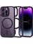 Apple iPhone 14 Pro Kılıf Wireless Şarj Magsafe Destekli Renkli Parlak Hassas Butonlu Kamera Korumalı Darbe Emici Kapak 6
