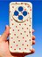 Xiaomi Redmi 14C Kılıf Kamera Korumalı Dalga Kenarlı Kırmızı Kalp Desenli Silikon Kapak 7