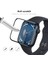 Apple Watch Series 10 42MM Uyumlu Tam Kaplayan Kavisli Siyah Çerçeveli Saat Ekran Koruyucu 4