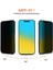 Apple iPhone 16/14 Pro/15 Hayalet Gizlilik Filtreli 150C Antistatik Ekran Koruyucu Tam Kapatan Temperli Kırılmaz Cam 2
