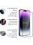 Apple iPhone 15 Plus Uyumlu Kolay Uygulama Aparatlı Siyah Çerçeveli Tam Kapatan Cam Ekran Koruyucu 5