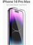 Apple iPhone 14 Pro Max Uyumlu Kolay Uygulama Aparatlı Siyah Çerçeveli Tam Kapatan Cam Ekran Koruyucu 2